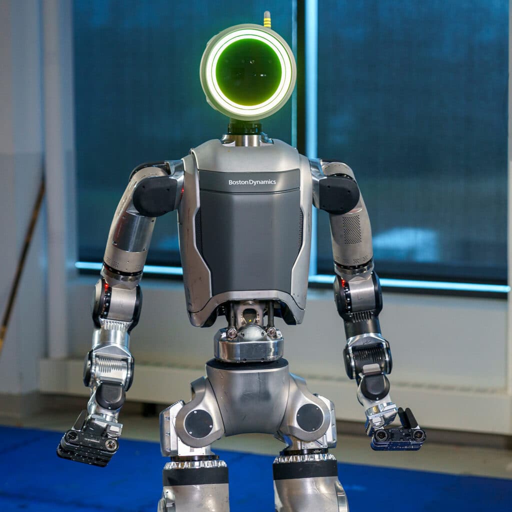Imagem do robô Atlas da Boston Dynamics
