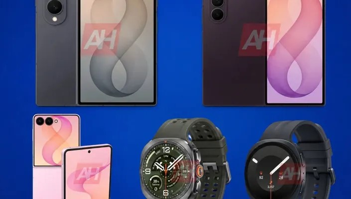 foto dos vazados_samsung_galaxy z fold galaxy z fold 8 ultra 8Galaxy Watch Ultra 2 e Watch 9 