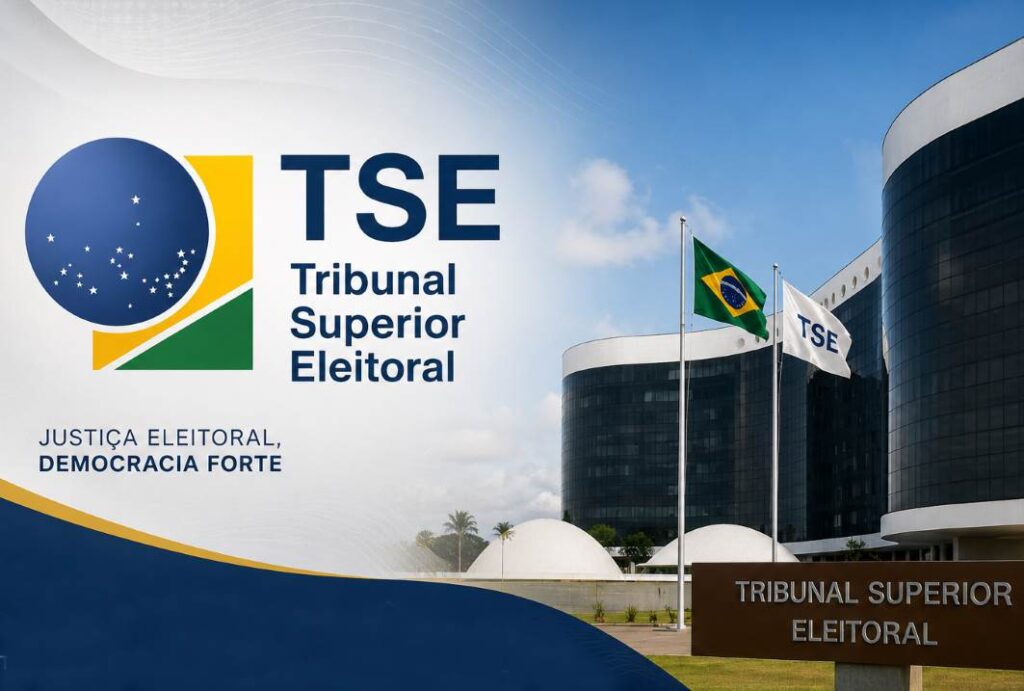 reprenstação da fachada do TSE